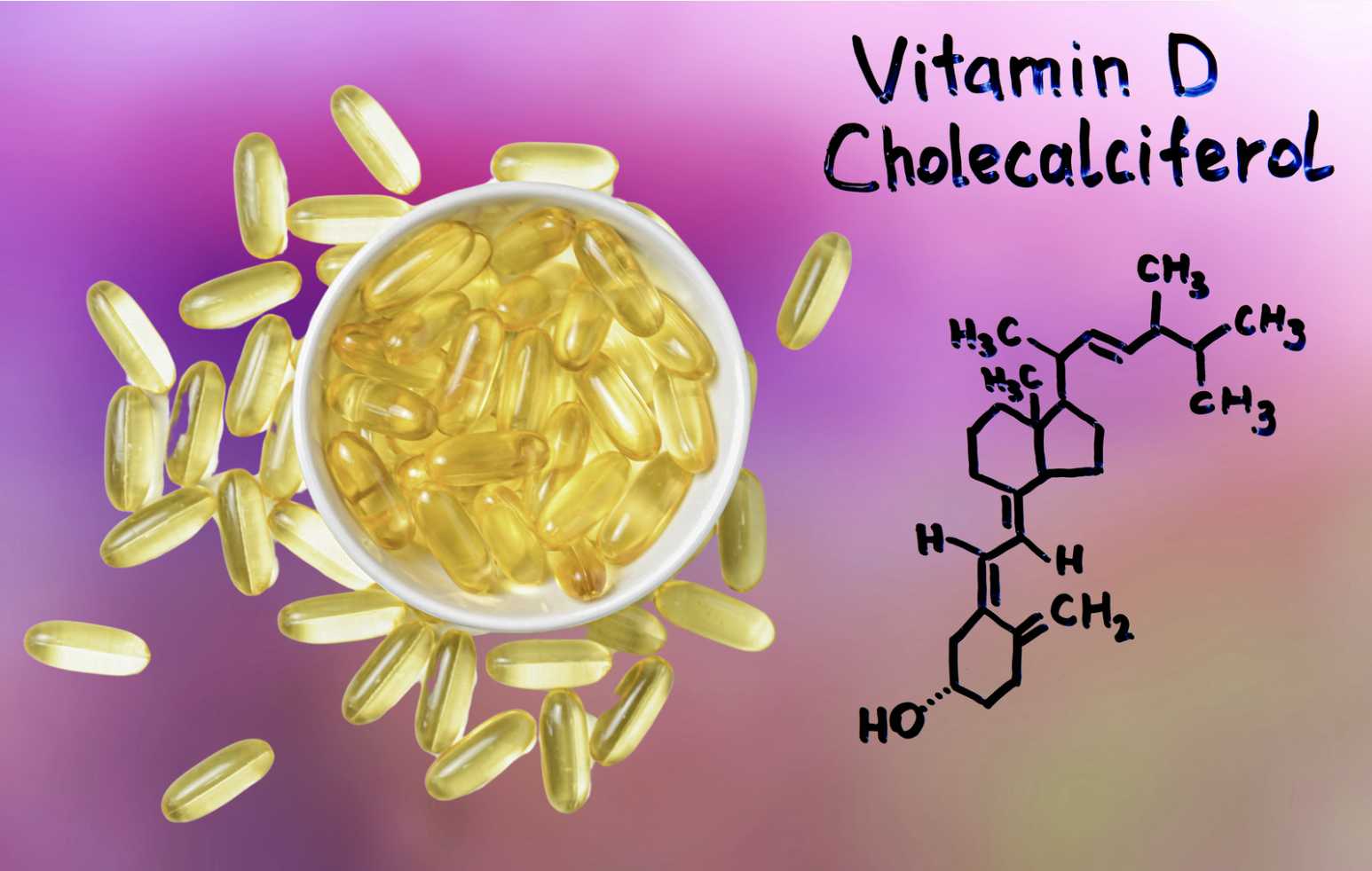 Adverse events from large dose vitamin D supplementation taken for one year or longer